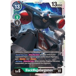 EX4-037 SR BlackMegaGargomon Digimon