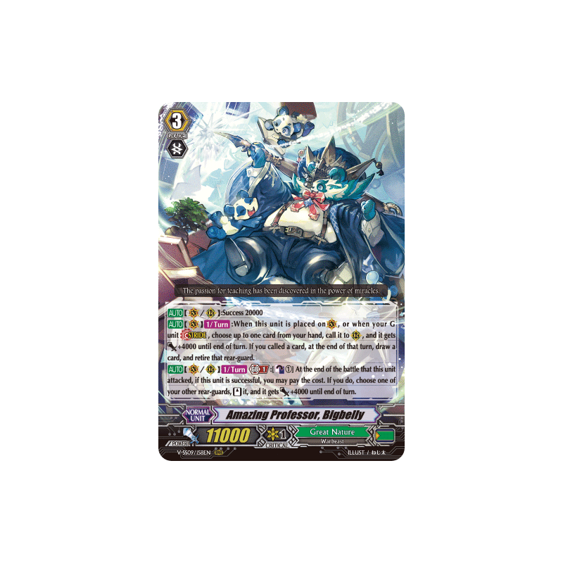 Vanguard_TCG_card_V-SS09_158EN_RRR_Amazing_Professor_Bigbelly_REVIVAL_SELECTION
