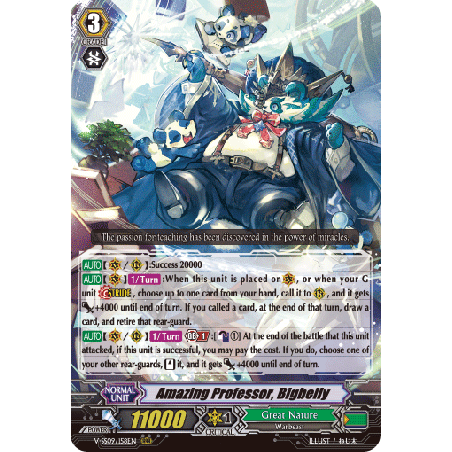 Vanguard_TCG_card_V-SS09_158EN_RRR_Amazing_Professor_Bigbelly_REVIVAL_SELECTION