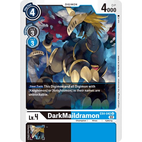 EX4-042 U DarkMaildramon Digimon