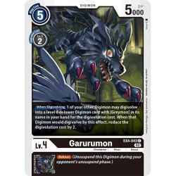 EX4-043 C Garurumon Digimon