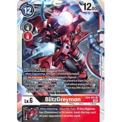 EX4-051 SR BlitzGreymon Digimon