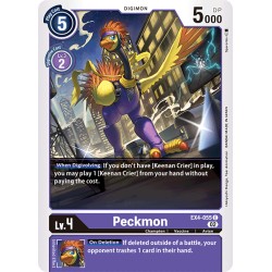 EX4-055 C Peckmon Digimon