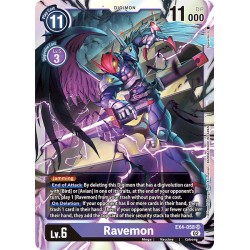 EX4-058 SR Ravemon Digimon