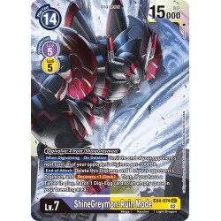 EX4-074 SEC ShineGreymon: Ruin Mode Digimon