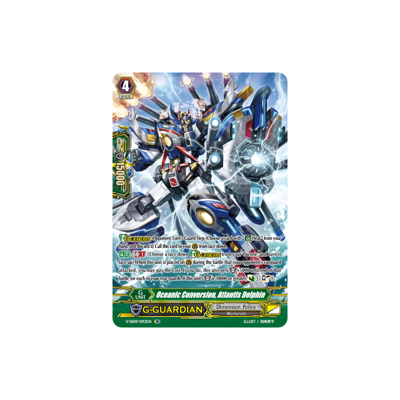 Vanguard_TCG_card_V-SS09_SP13EN_SP_Oceanic_Conversion_Atlantis_Dolphin_REVIVAL_SELECTION