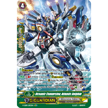 Vanguard_TCG_card_V-SS09_SP13EN_SP_Oceanic_Conversion_Atlantis_Dolphin_REVIVAL_SELECTION