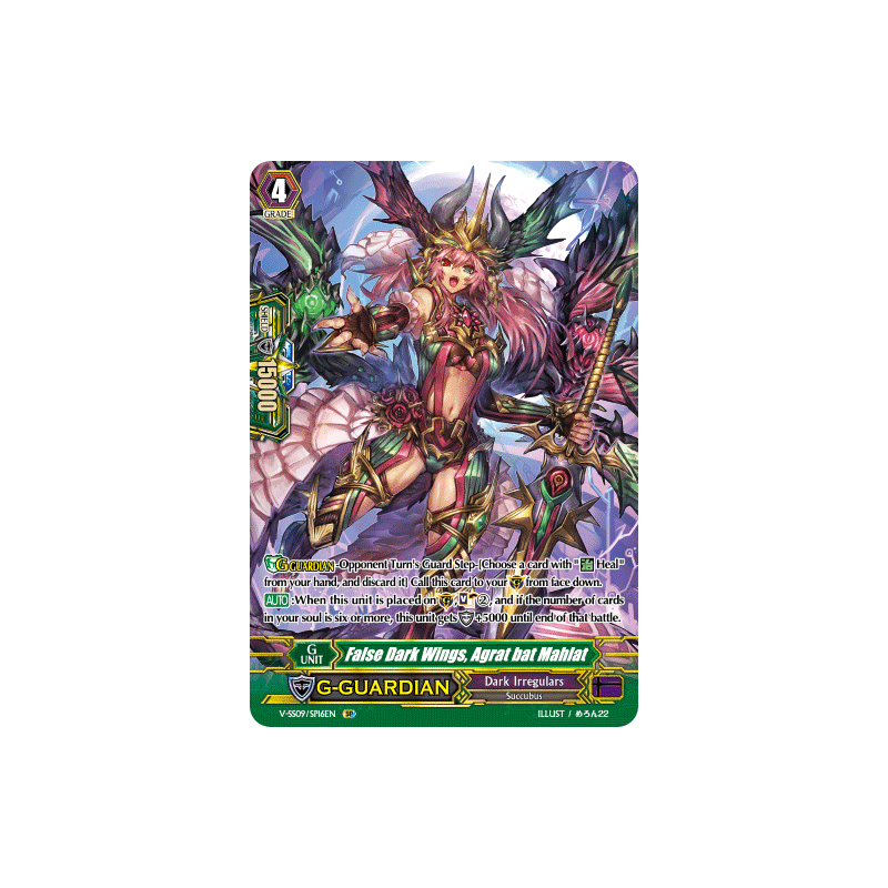 Vanguard_TCG_card_V-SS09_SP16EN_SP_False_Dark_Wings_Agrat_bat_Mahlat_REVIVAL_SELECTION