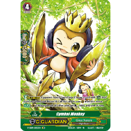 Vanguard_TCG_card_V-SS09_SP23EN_SP_Cymbal_Monkey_REVIVAL_SELECTION