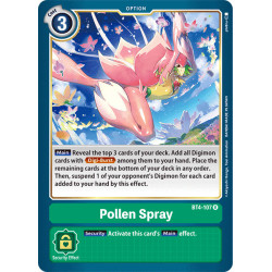 Digimon_TCG_BT4-107_Pollen_Spray_Rare_Great_Legend_Card_Game