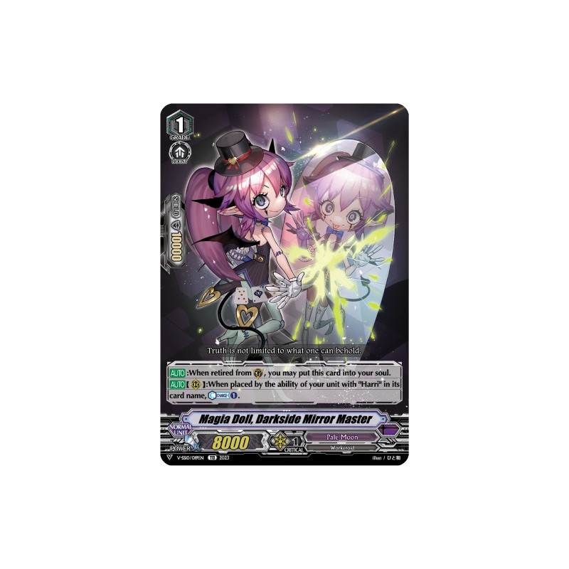 Vanguard_TCG_card_V-SS10_019EN_Foil_Magia_Doll_Darkside_Mirror_Master_Premium_Battle_Deckset_2023