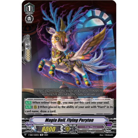 Vanguard_TCG_card_V-SS10_020EN_Foil_Magia_Doll_Flying_Peryton_Premium_Battle_Deckset_2023