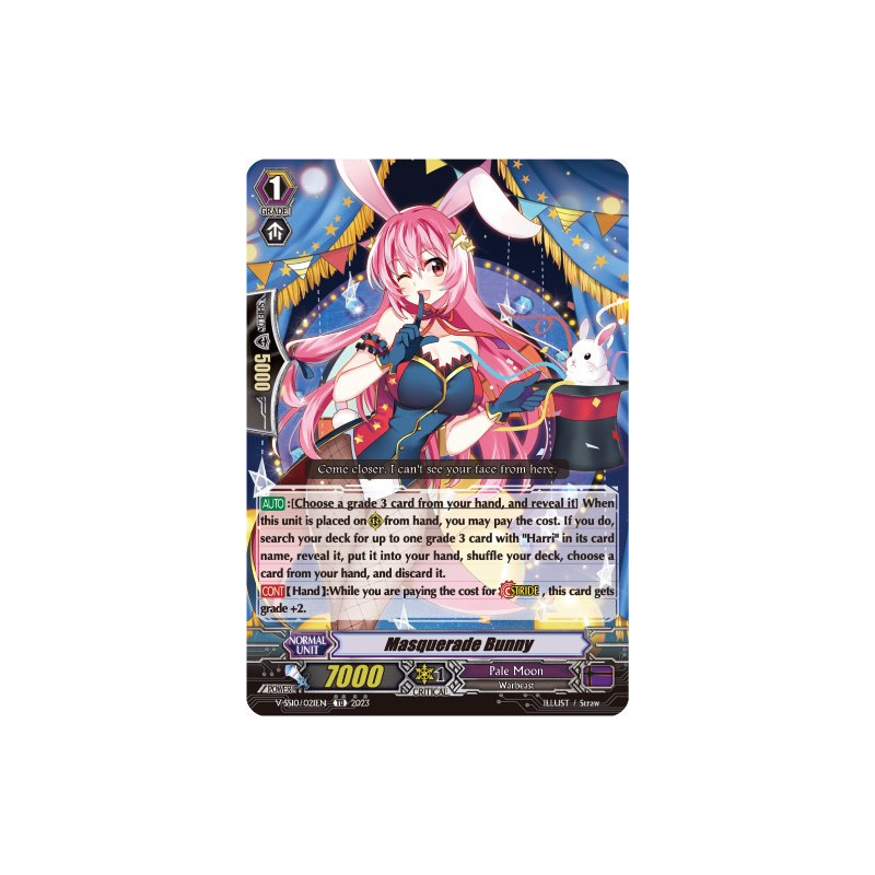 Vanguard_TCG_card_V-SS10_021EN_C_Masquerade_Bunny_Premium_Battle_Deckset_2023