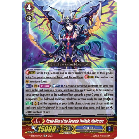 Vanguard_TCG_card_V-SS10_029EN_Foil_Pirate_King_of_the_Roseate_Twilight_Nightrose_Premium_Battle_Deckset_2023