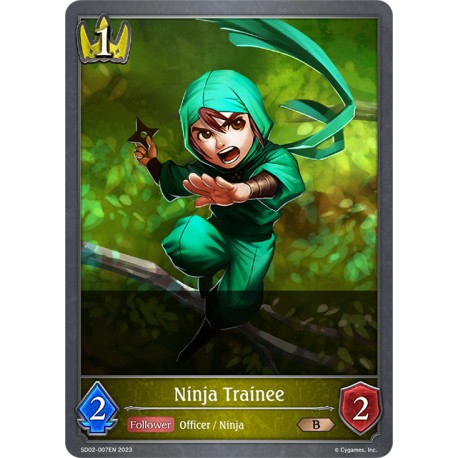 SVE SD02-007EN Bronze Ninja Trainee