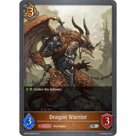 SVE SD04-003EN Silver Dragon Warrior