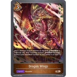SVE SD04-016EN Bronze Dragon Wings