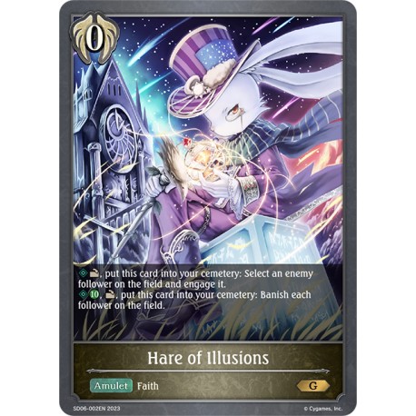 SVE SD06-002EN Gold Hare of Illusions