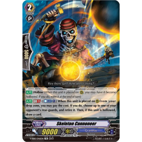 Vanguard_TCG_card_V-SS10_046EN_Foil_Skeleton_Cannoneer_Premium_Battle_Deckset_2023