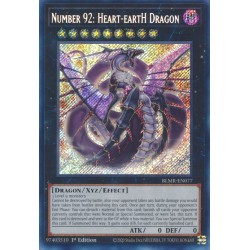 YGO BLMR-EN077 SeR Numéro 92 : Dragon Heart-eartH