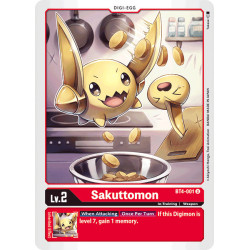 Digimon_TCG_BT4-001_Sakuttomon_Uncommon_Great_Legend_Card_Game