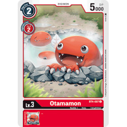 Digimon_TCG_BT4-007_Otamamon_Common_Great_Legend_Card_Game