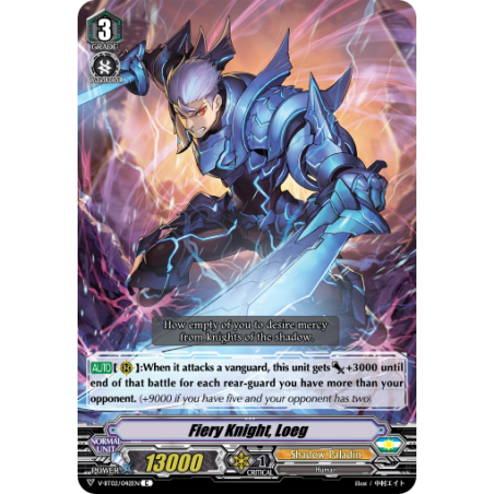 Vanguard_TCG_card_V-BT02_042EN_C_Fiery_Knight_Loeg_Strongest_Team_AL4