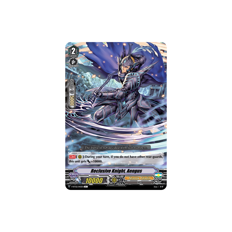 Vanguard_TCG_card_V-BT02_043EN_C_Reclusive_Knight_Aengus_Strongest_Team_AL4