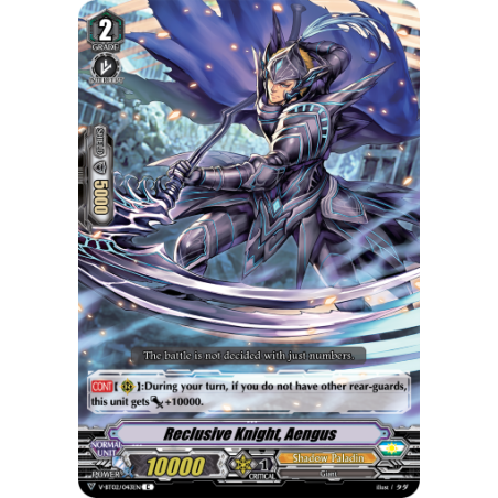 Vanguard_TCG_card_V-BT02_043EN_C_Reclusive_Knight_Aengus_Strongest_Team_AL4