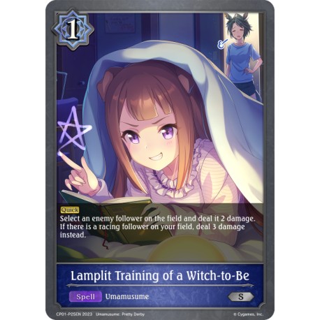 SVE CP01-P25EN Silver / Premium Lamplit Training of a Witch-to-Be