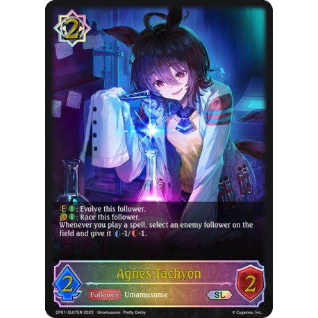 SVE CP01-SL07EN Super Legendary Agnes Tachyon