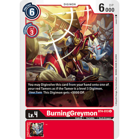 Digimon_TCG_BT4-013_BurningGreymon_Uncommon_Great_Legend_Card_Game