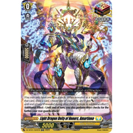 DZ-BT01/022EN Light Dragon Deity of Honors, Amartinoa