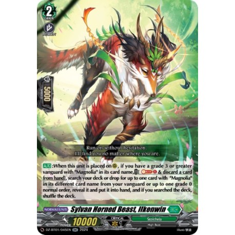 DZ-BT01/045EN Sylvan Horned Beast, Ilkenwin