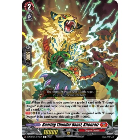 DZ-BT01/076EN Roaring Thunder Beast, Kitenraiz