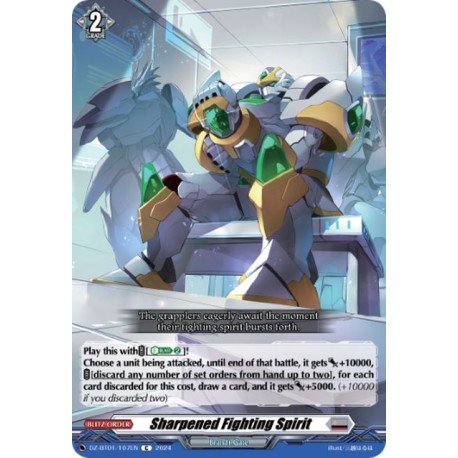 DZ-BT01/107EN Sharpened Fighting Spirit