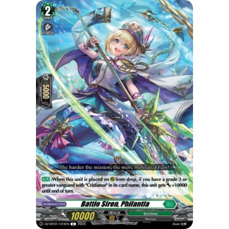 DZ-BT01/123EN Battle Siren, Philantia