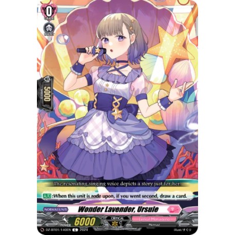 DZ-BT01/140EN Wonder Lavender, Ursule