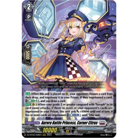 DZ-BT02/008EN Aurora Battle Princess, Corner Citrus