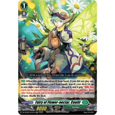 DZ-BT02/037EN Fairy of Flower-nectar, Coutir