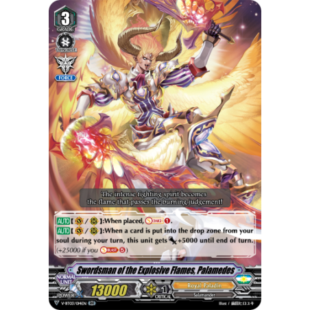 Vanguard_TCG_card_V-BT03_014EN_RR_Swordsman_of_the_Explosive_Flames_Palamedes_Miyaji_Academy_CF_Club
