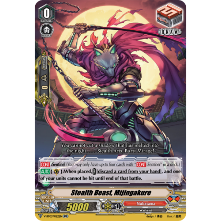 Vanguard_TCG_card_V-BT03_022EN_RR_Stealth_Beast_Mijingakure_Miyaji_Academy_CF_Club