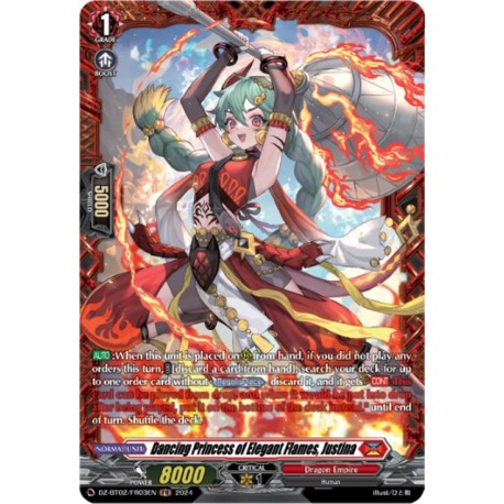 DZ-BT02/FR03EN Dancing Princess of Elegant Flames, Justina