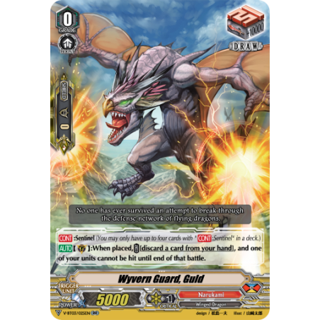 Vanguard_TCG_card_V-BT03_025EN_RR_Wyvern_Guard_Guld_Miyaji_Academy_CF_Club