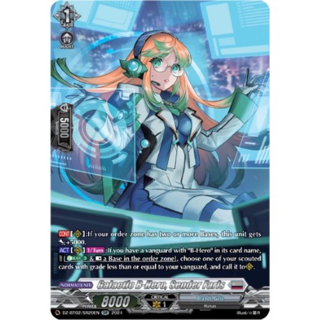 DZ-BT02/SR20EN Galactic B-Hero, Sender Faris