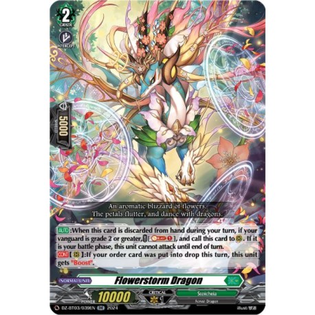 DZ-BT03/039EN Flowerstorm Dragon