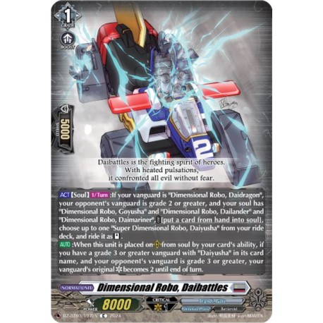 DZ-BT03/107EN Dimensional Robo, Daibattles