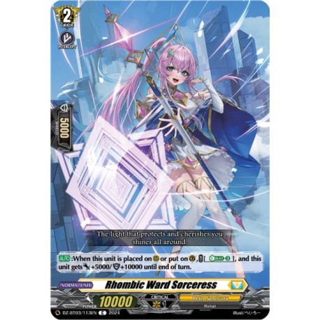 DZ-BT03/113EN Rhombic Ward Sorceress