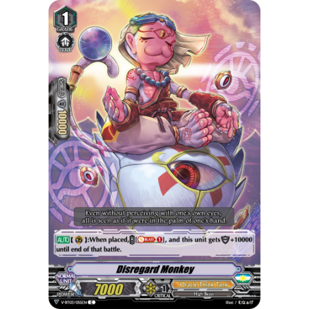 Vanguard_TCG_card_V-BT03_055EN_C_Disregard_Monkey_Miyaji_Academy_CF_Club