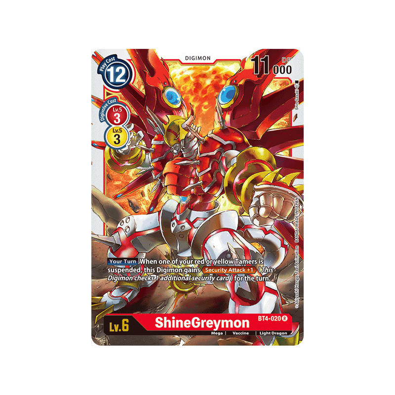 Digimon_TCG_BT4-020_ShineGreymon_Rare_Great_Legend_Card_Game
